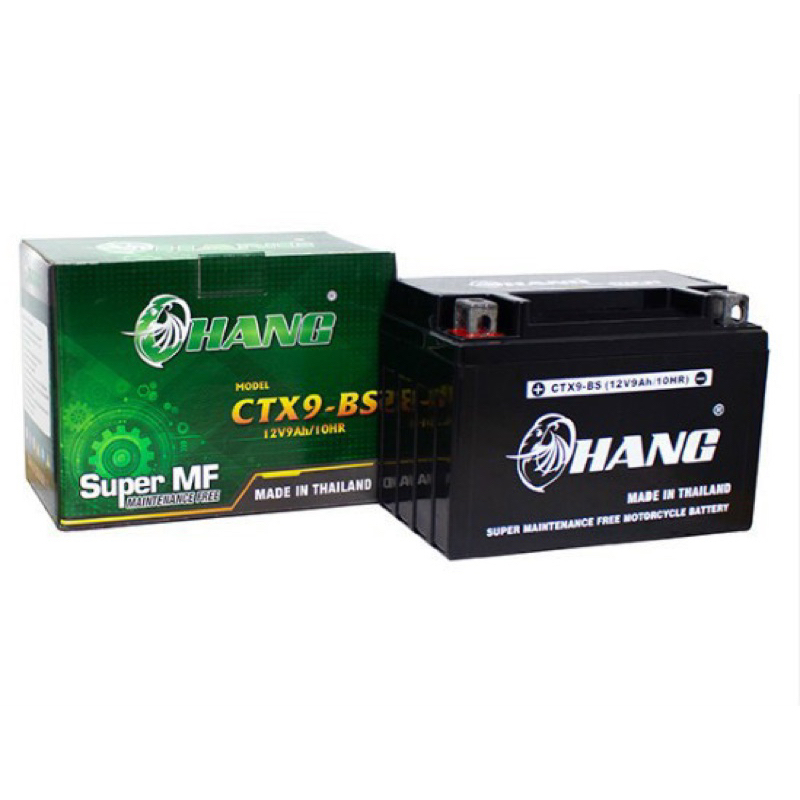 Ắc Quy Xe Máy Chang CTX9-BS (12V-9AH)