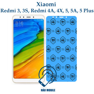 Dán cường lực dẻo nano 9H Xiaomi redmi 3, 3S, Redmi 4A, 4X, 5, 5A, 5 Plus