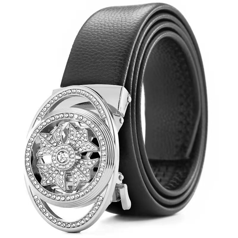 Thắt lưng nam cao cấp, nịt nam, dây lưng nam da, Pu khoá tự động