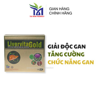 Viên uống bổ gan livervita gold 60 viên giải độc gan, thanh lọc, làm mát gan, tăng cường chức năng gan