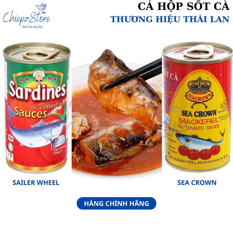 Cá hộp sốt cà chua – Thương hiệu Thái Lan