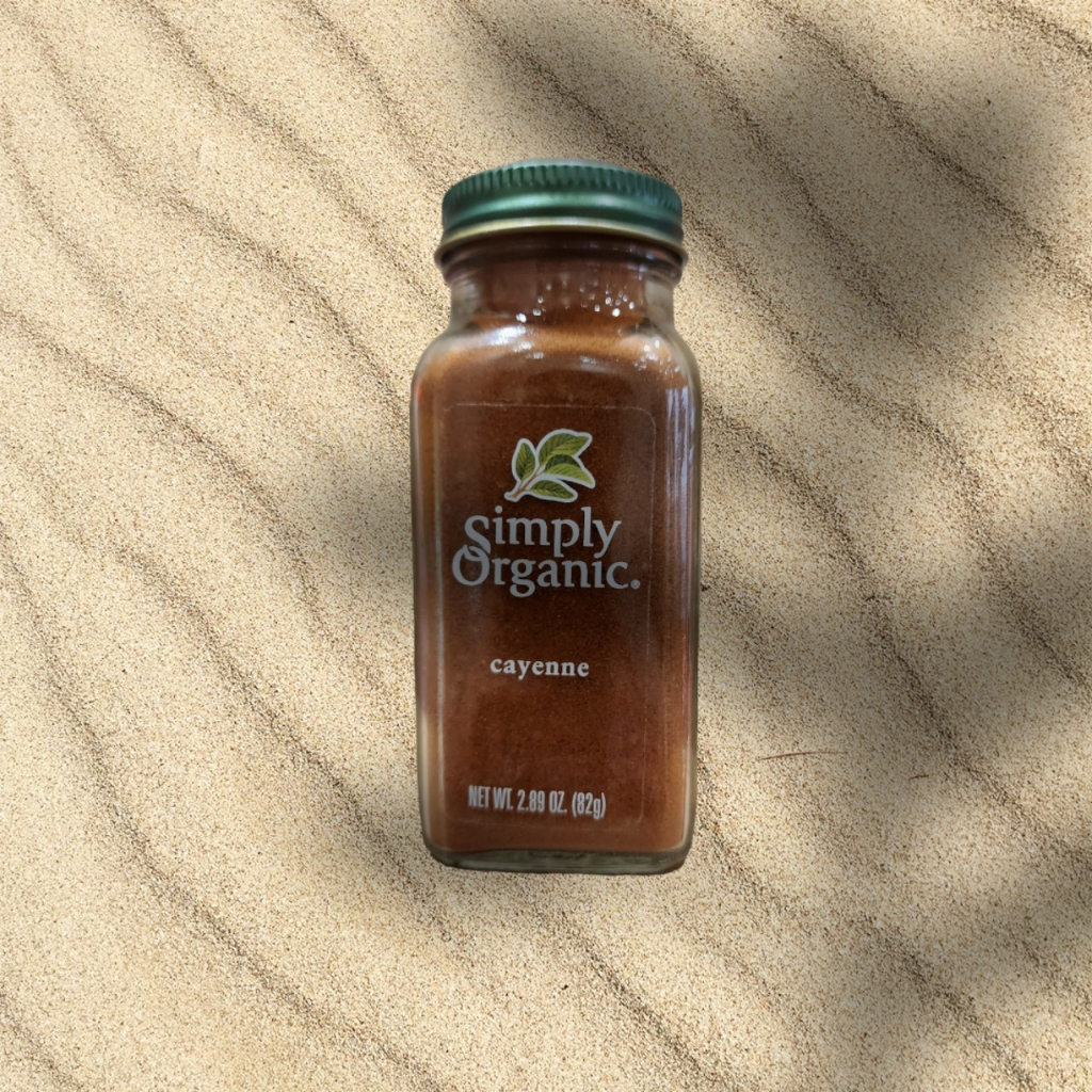 BỘT ỚT CAYENNE HỮU CƠ SIMPLY ORGANIC 82G