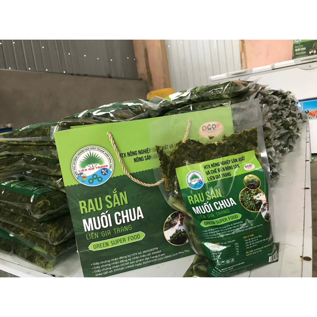 rau sắn muối chua loại 0,6kg