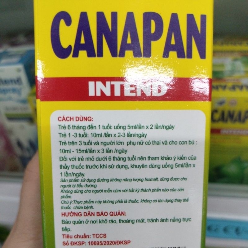 Siro ho Canapan intend