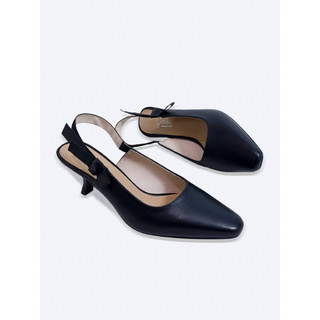 Công sở Slingback nơ da thật Salsa SL01