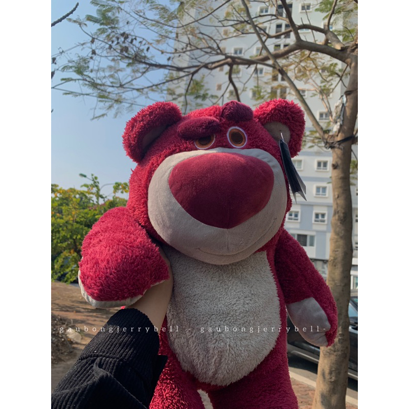Gấu bông Lotso Bear ToyStory3 chính hãng Disney siêu thơm dâu