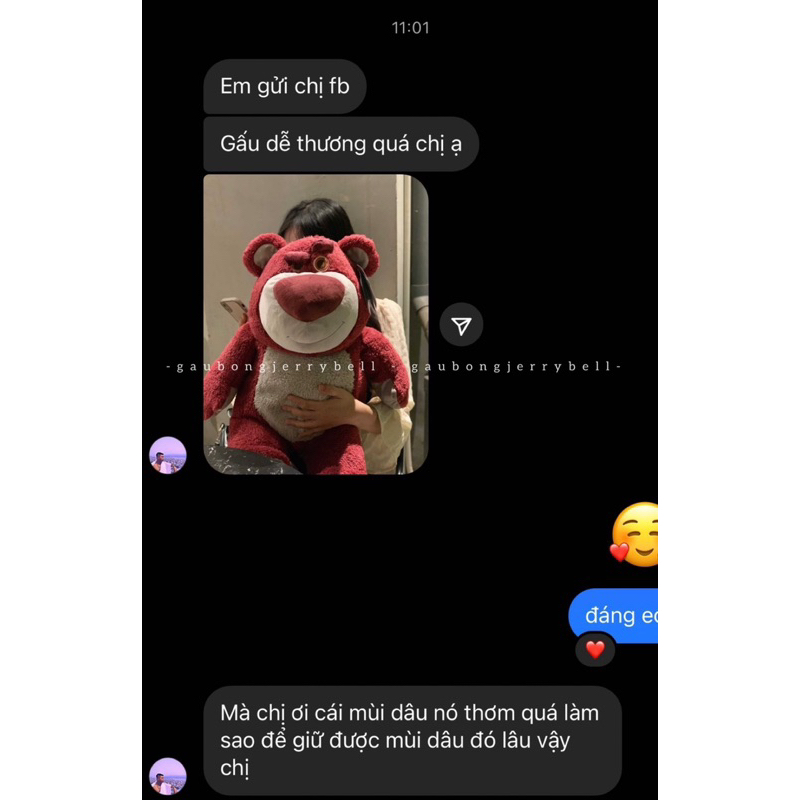 Gấu bông Lotso Bear ToyStory3 chính hãng Disney siêu thơm dâu