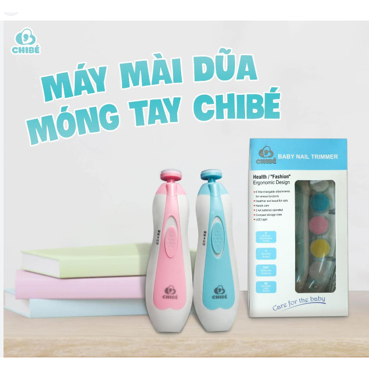 Chibe - Máy mài dũa móng tay cho bé
