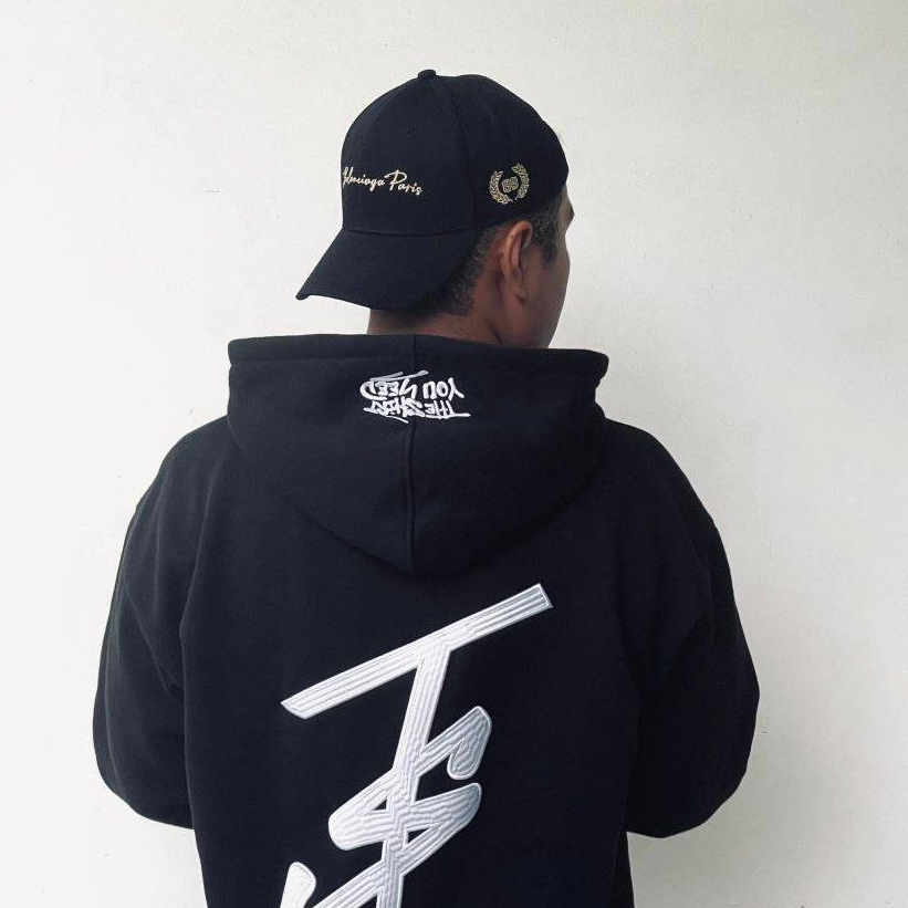 Mũ lưỡi trai balenciaga đen logo thêu chỉ vàng tinh tế dành cho nam và nữ