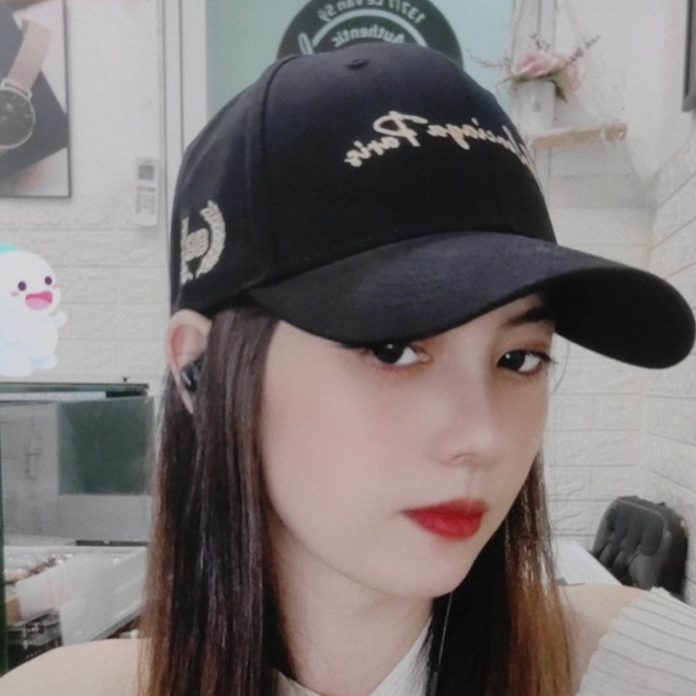 Mũ lưỡi trai balenciaga đen logo thêu chỉ vàng tinh tế dành cho nam và nữ