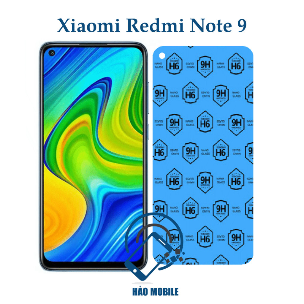 Dán cường lực dẻo nano Xiaomi Redmi Note 9
