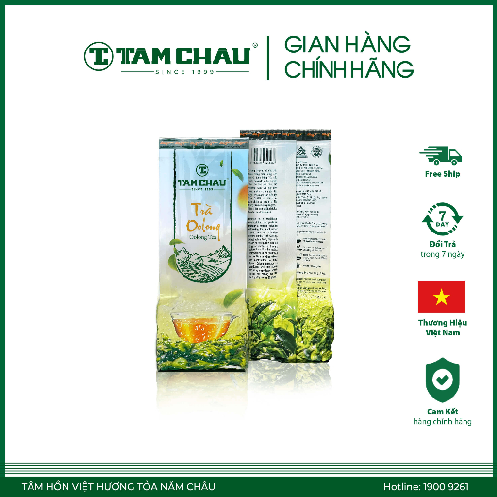 Trà Oolong, Olong Cao Cấp Bao Nhôm 100gr