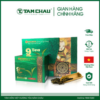  Trà Ôlong Ô long Olong Oolong Thuần Chủng 9 Tea TÂM CHÂU Cao Cấp 320G 