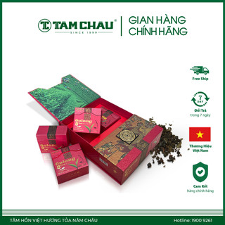  Trà Ôlong Ô long Oolong Olong Thuần Chủng 8 Tea TÂM CHÂU Cao Cấp 320G 