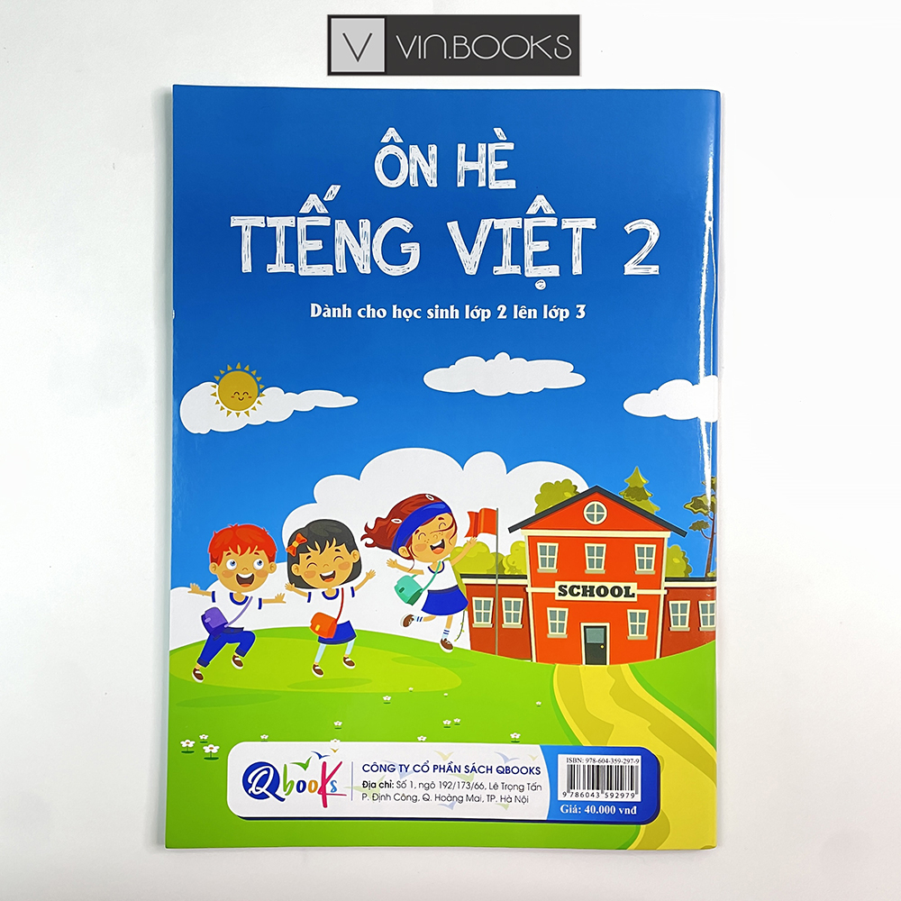 Sách - Combo Ôn Hè Toán + Tiếng Việt 2 Dành Cho Học Sinh Lớp 2 Lên Lớp 3