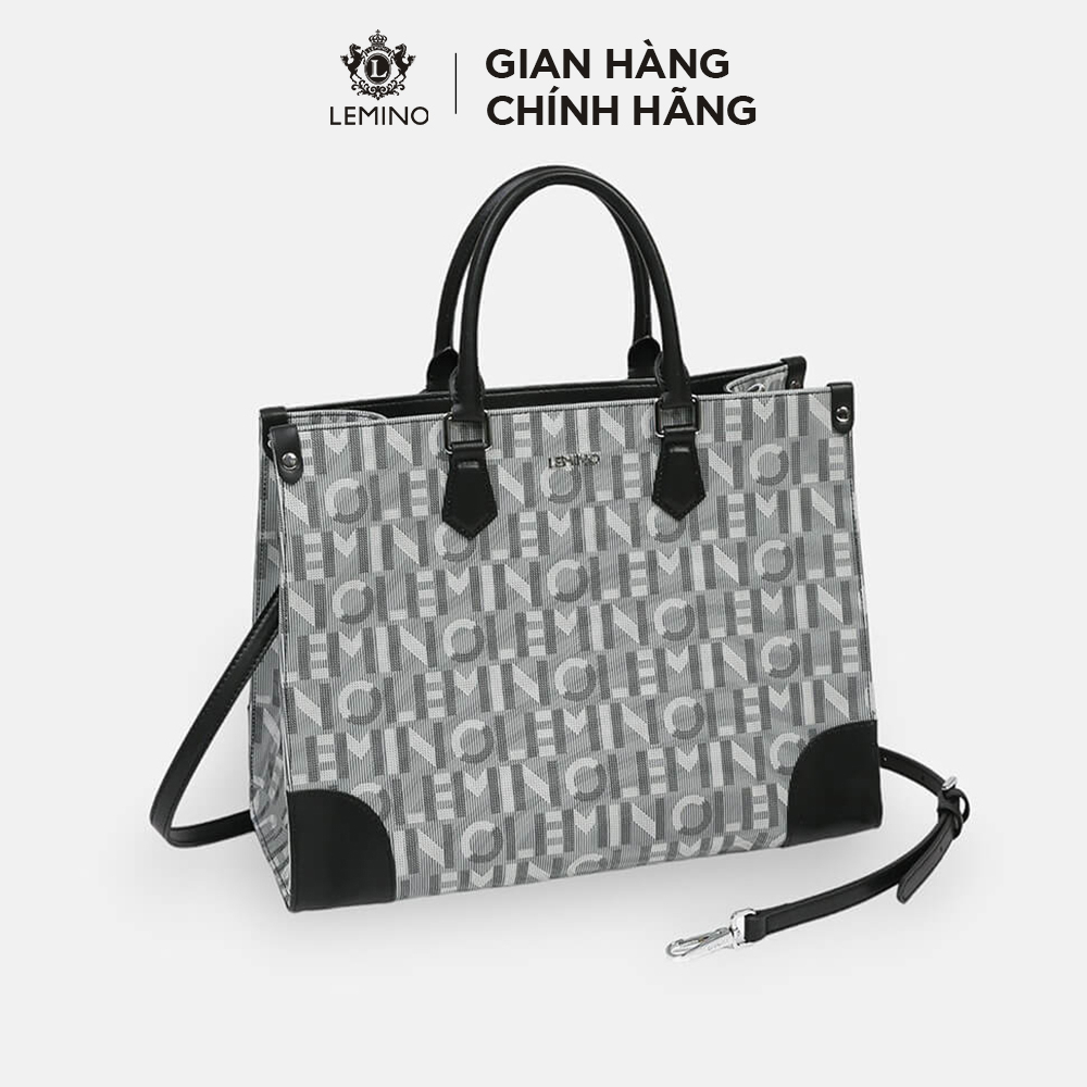 Túi Xách Nữ Lemino Gingham Monogram Canvas LE27001