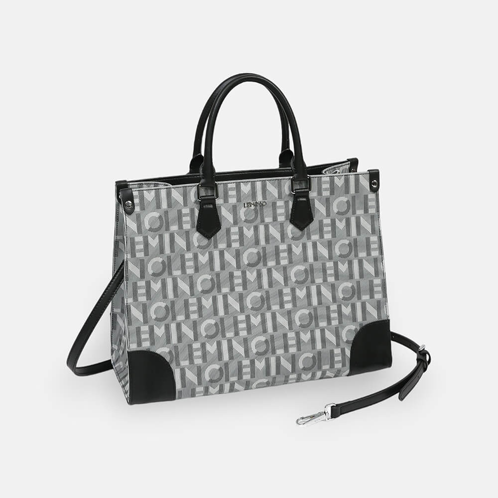 Túi Xách Nữ Lemino Gingham Monogram Canvas LE27001