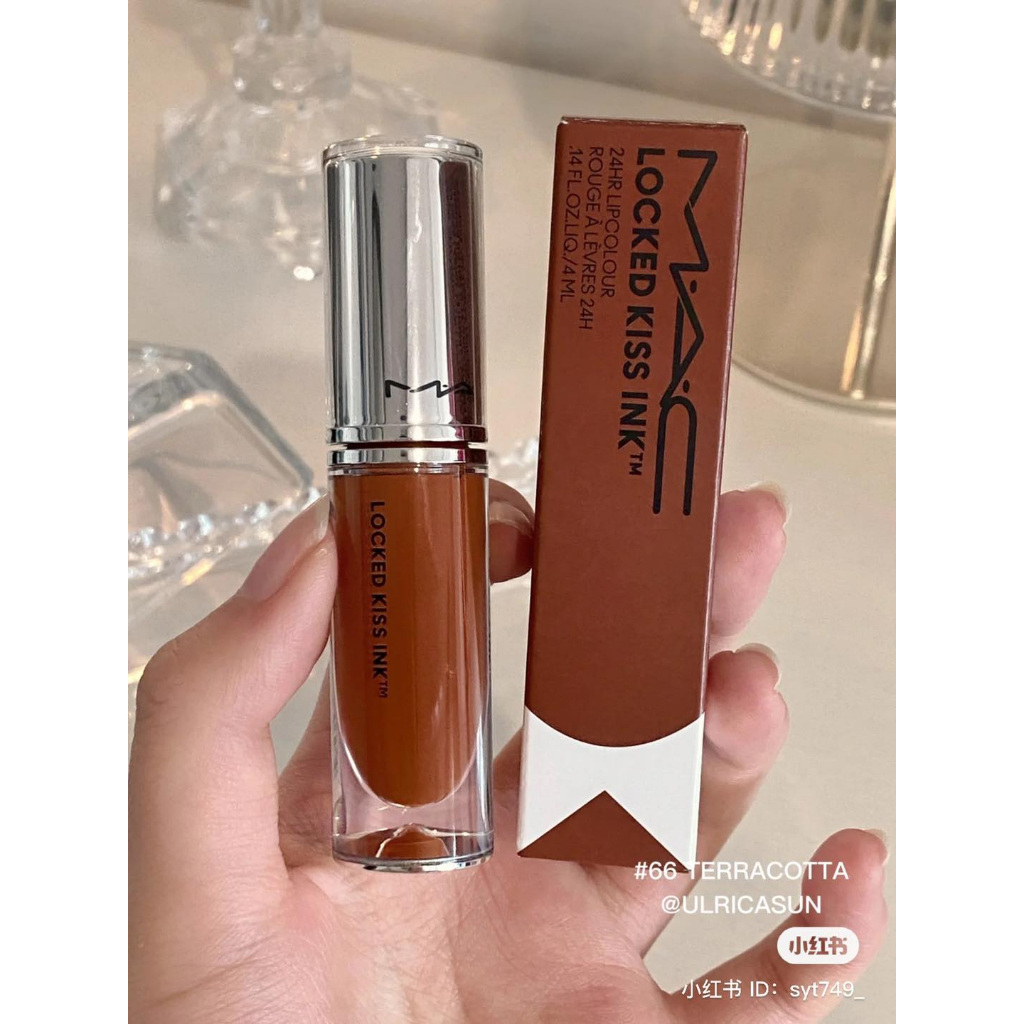 Son kem lì MAC Locked Kiss Ink màu 66,69,72,76,62,91,92,95,99 bảng màu trendy, son lì không trôi