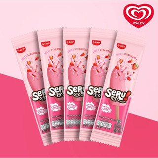 Kem que Wall's Seru dâu sữa cây 43g