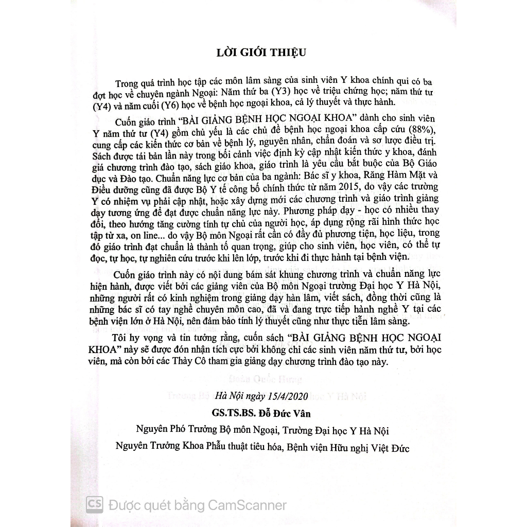 Benito - Sách - Bài giảng bệnh học ngoại khoa - Dùng cho sinh viên năm thứ tư