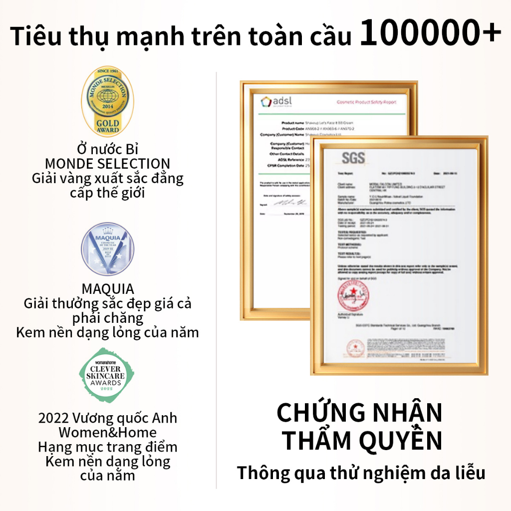 Kem nền AiSASEA 30g che khuyết điểm lâu trôi suốt 24 giờ cao cấp SFP30 PA++++ | BigBuy360 - bigbuy360.vn