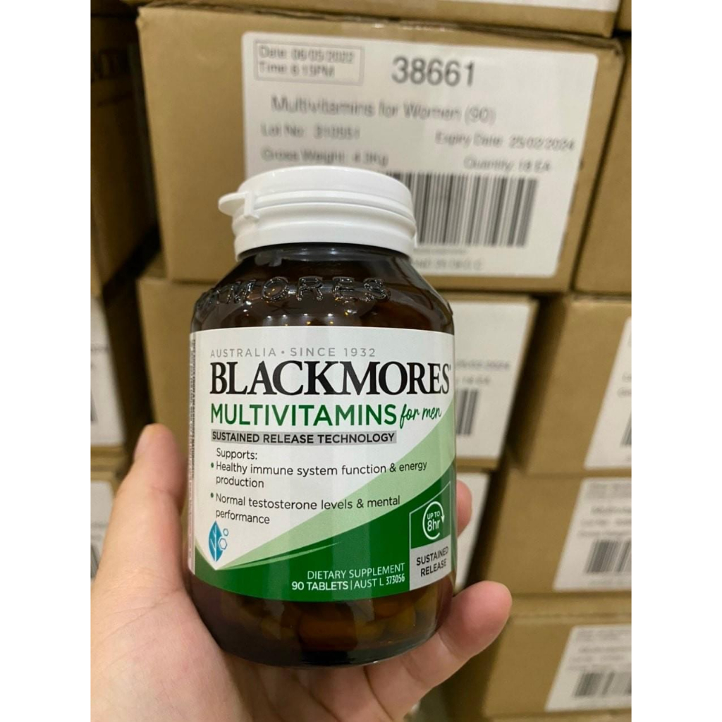 Blackmore Multivitamin For Men Vitamin Tổng Hợp Cho Nam Giới 90 viên của Úc
