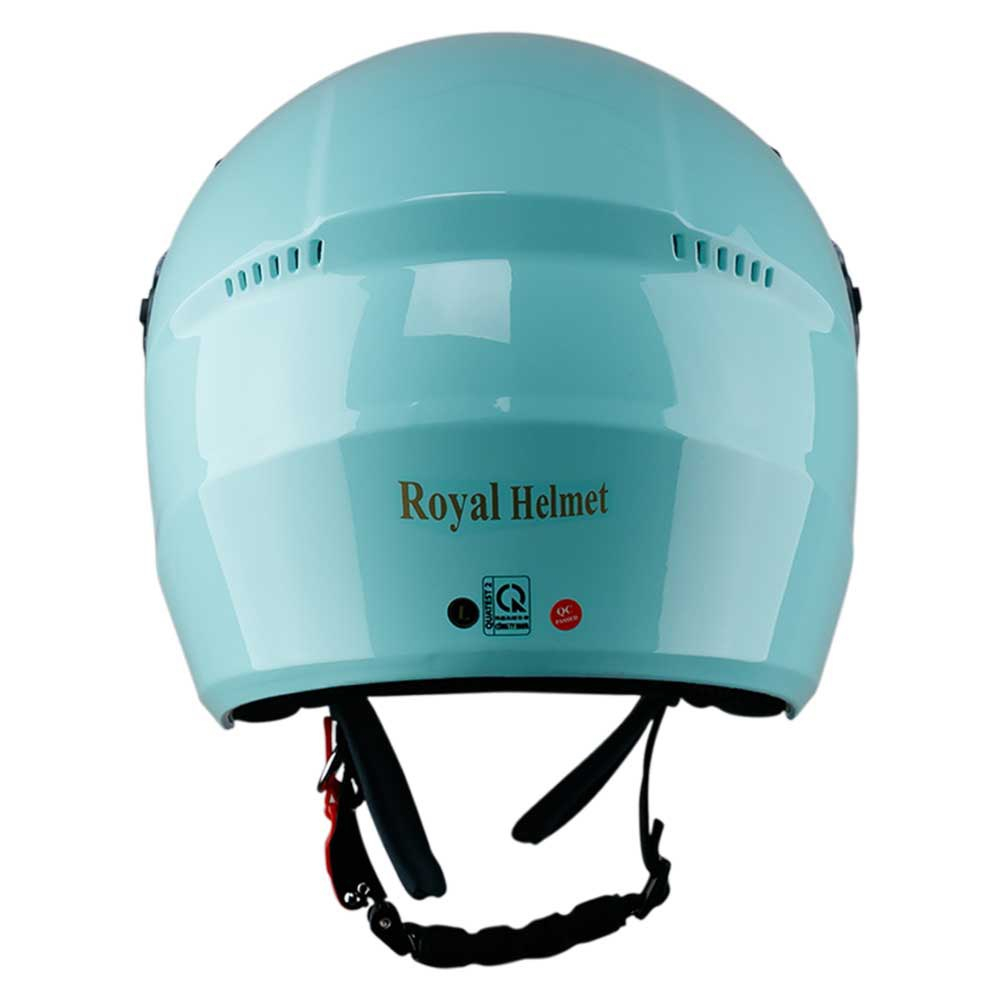 Nón Bảo Hiểm Trùm ROYAL M268 Trơn 2 Kính - Hàng Chính Hãng - Bảo Hành 12 Tháng - Đủ mầu Trắng - Đen - Sữa - Xanh