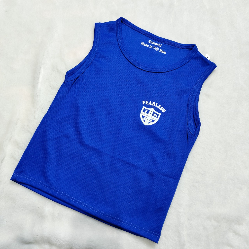 Áo ba lỗ chất thông hơi cho bé trai- bé gái mặc cực xinh MINKYSUN