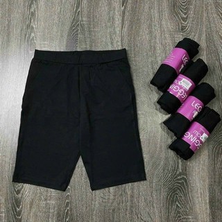 Quần legging đùi cuộn tím thời trang