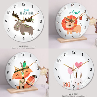 Đồng Hồ Treo Tường Sư Tử, Con Thỏ, Thú Cưng, Đồng Hồ Treo Tường Của Thương Hiệu 3Times