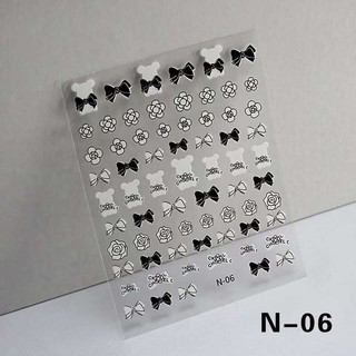 Sticker dán móng tay nhiều mẫu cho khách chọn