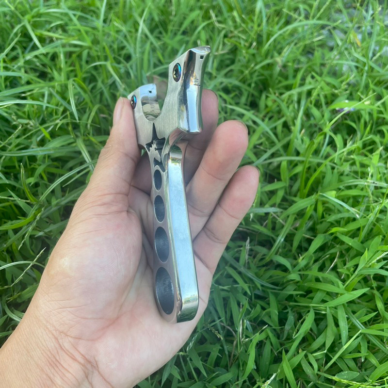 ná sao thiên mã hoàn thiện + ốc màu titan kèm 2 dây và 100 viên bi