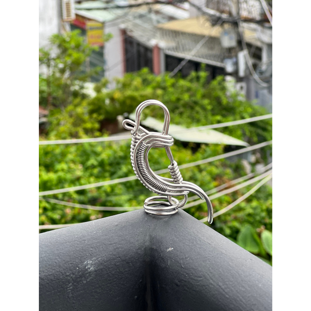 Móc Khóa Inox Hình Các Loài Chim