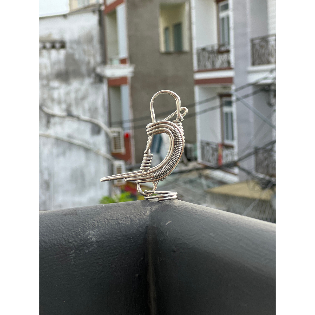 Móc Khóa Inox Hình Các Loài Chim