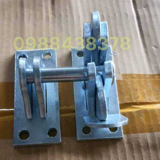 Bộ sản phẩm Chốt cửa tự động - Dễ sử dụng - 2 phiên bản Mộc và Xi đẹp như Inox - Không ưng hoàn tiền;