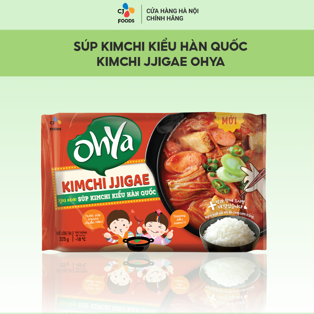 Súp Kim chi Hàn Quốc Kimchi Jjigae Ohya 325g