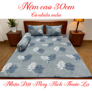 Bộ ga giường thun hàn quốc, ga gối thun lạnh 4 món, drap trải giường size nệm cao 30cm - XƯỞNG MAY GA GỐI NHI PHÁT