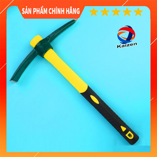 Rìu 2 đầu bổ củi, chặt cây đi rừng tiện dụng bằng thép