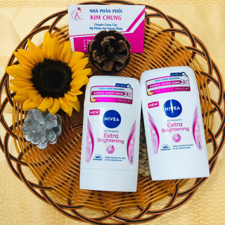 Lăn Khử Mùi Trắng Da Khô Thoáng Nivea Dạng Sáp Dành Cho Nữ