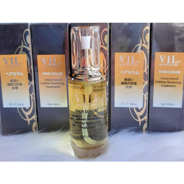 Tinh dầu phục hồi tóc hair serum VIL 80ml