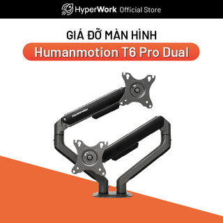 Giá đỡ màn hình đôi human motion t6 pro - dual