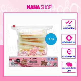Túi zip bảo quản Sunmum Thái Lan size 26/24cm mẫu mới 2023