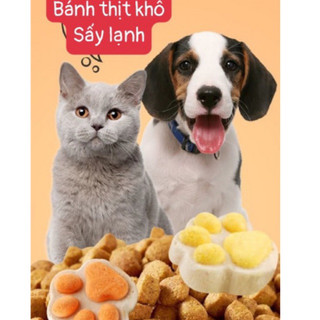 NEW-Bánh thịt khô sấy lạnh Zhao Zhao cho thú cưng