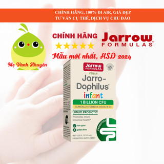 Men vi sinh tiêu đẩy đờm cho bé sơ sinh Jarro Dophilus Infant, Mỹ (15ml)