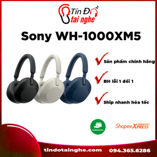 Tai nghe không dây sony wh-1000xm5 | chính hãng