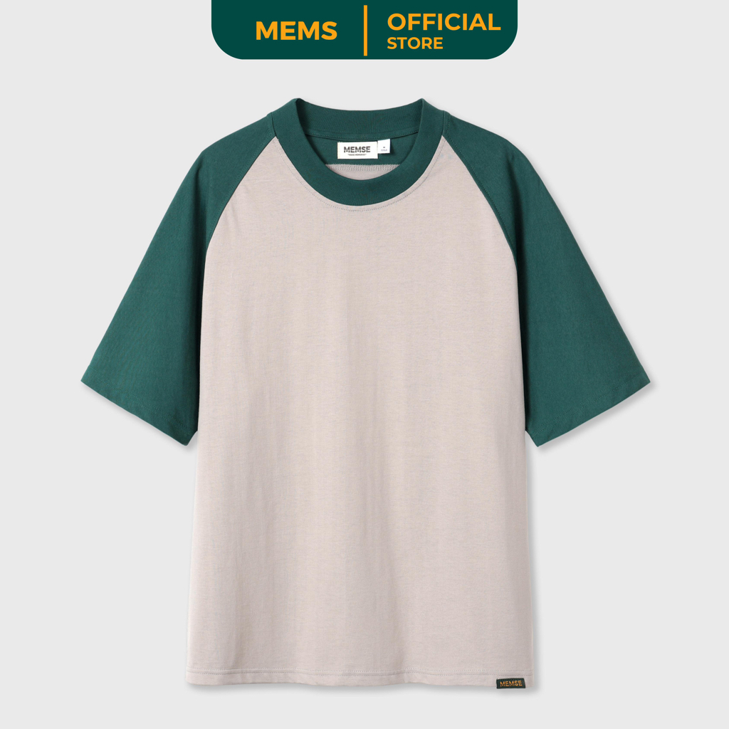 Áo Thun Tay Lỡ Raglan Phối Màu / MEMS Rumble raglan