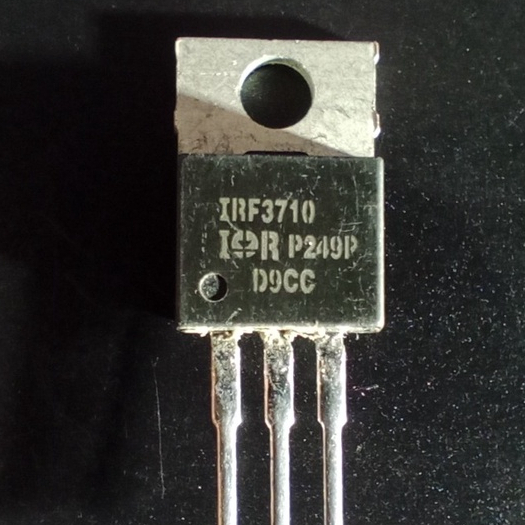 IRF3710 TO-220 100V/57A MOSFET tháo máy kênh N