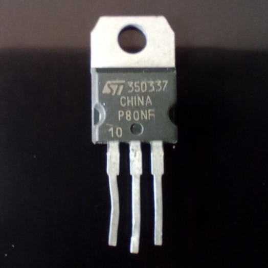 Mosfet STP80NF10 P80NF10 80A 100V tháo máy
