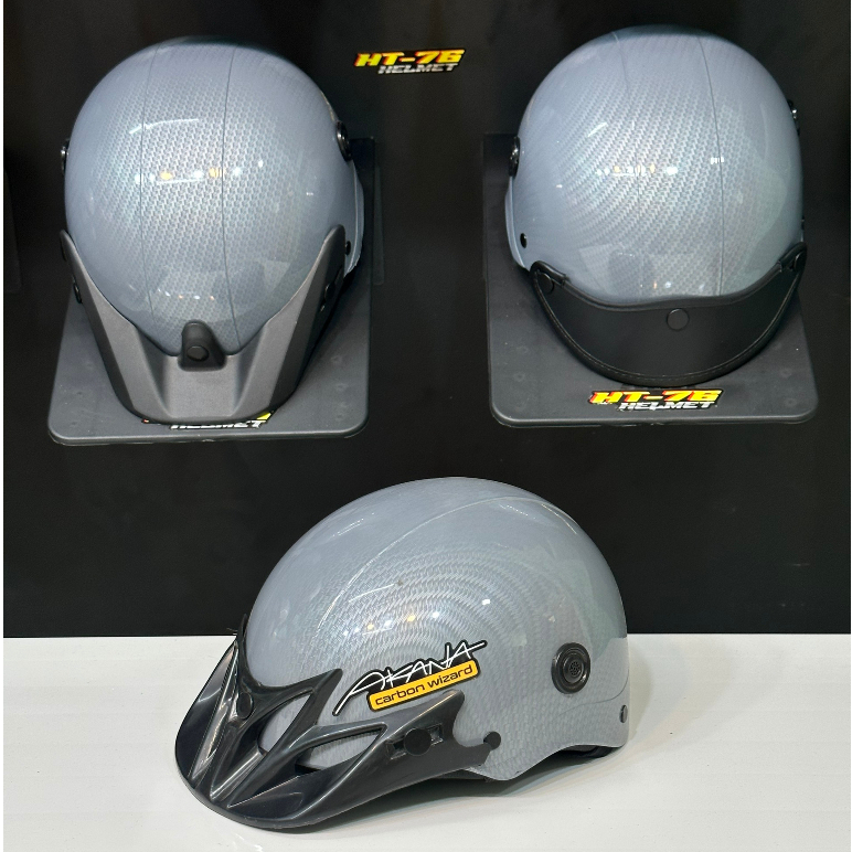 Mũ bảo hiểm nhúng flim carbon