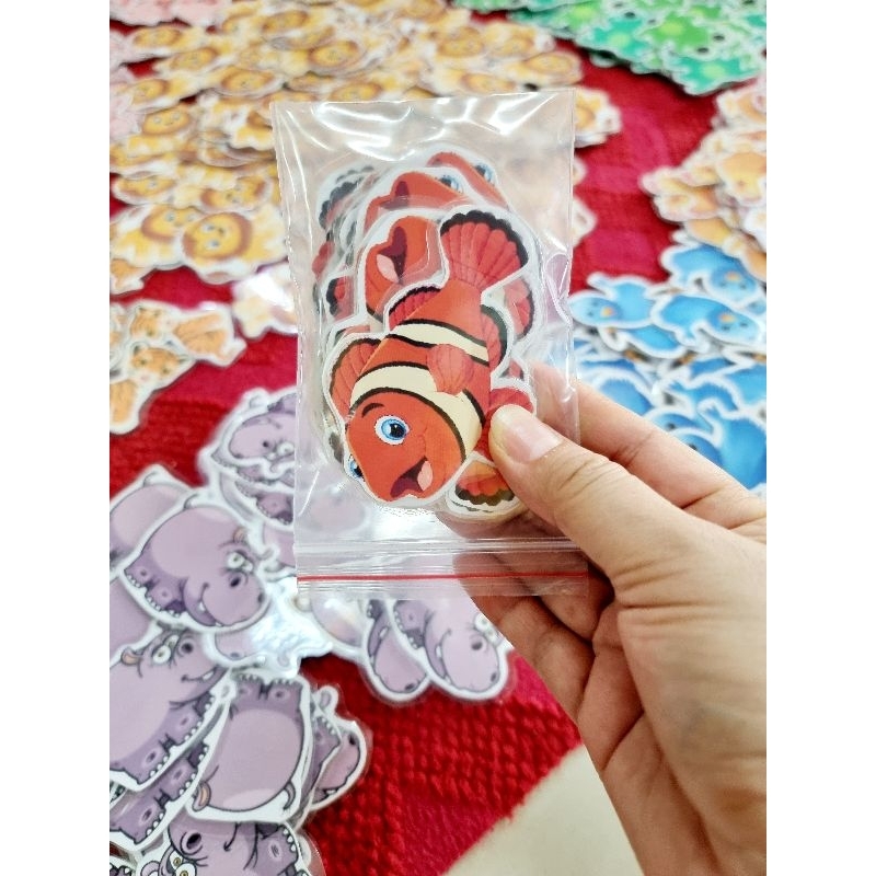 Sét 20 hình con vật, đồ vật, hoa quả... minh họa dạy học  KT: 6-7cm